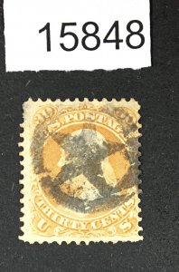 MOMEN: US STAMPS # 71 FANCY STAR USED $250+ LOT #15848