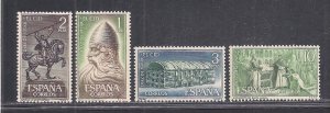 SPAIN SC# 1121-4  FVF/MNH