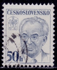 Czechoslovakia, 1983, 70th Anniversary Birth of President Husak, 50h, used**