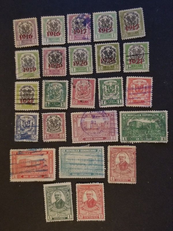 DOMINICAN REPUBLIC Used and Unused MH Stamp Lor T6825