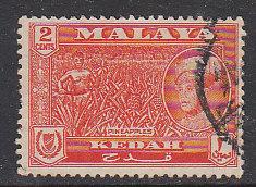 Malaya Kedah 1959 Sc 96 2c Used 