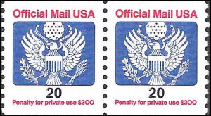 O138B Mint,OG,NH... Pair... SCV $1.00... XF