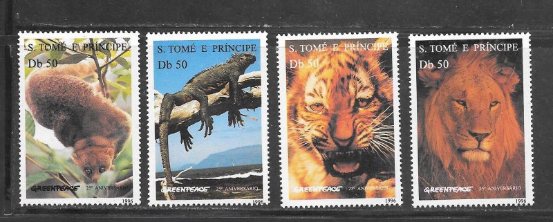 St. Thomas and Prince Islands #1237-40 MNH SET of 4 (my3)