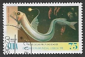 Cuba # 3926 - Sloane's Viperfish - unused CTO.....{Z27}