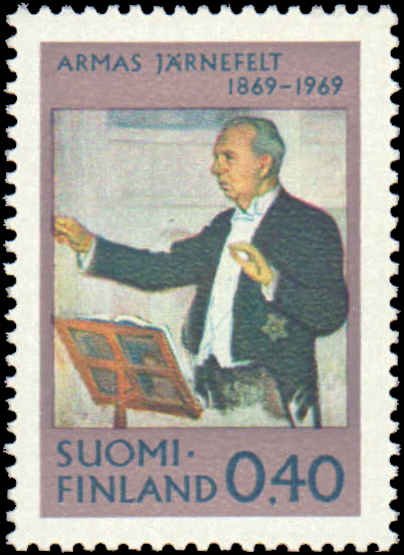 1969 Finland #485, Complete Set, Never Hinged