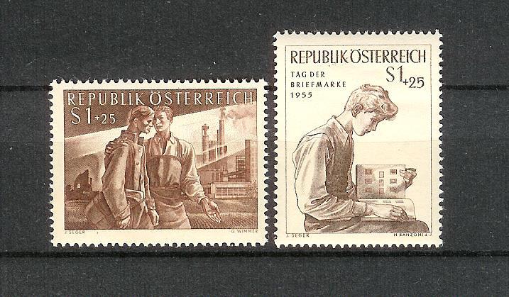 Austria B295 and B296 MNH