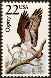 United States 2291 - Mint-NH - 22c Osprey (1987) (cv $1.00)