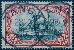 Germany 1906 East Africa Deutsche Ostafrika DOA 21Ia Cert Michel Unpriced 85673