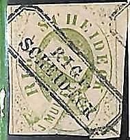 95001c - SWITZERLAND - STAMPS - HOTEL POST # 33  Fine Used  --  Rigi Scheideck 