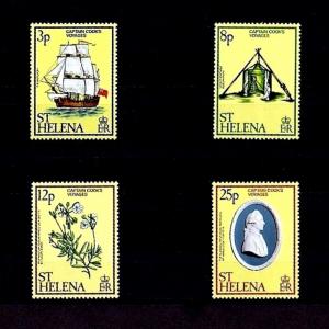 ST HELENA - 1979 - CAPTAIN COOK - SHIP - DISCOVERY - OBSERVATORY + MINT MNH SET!