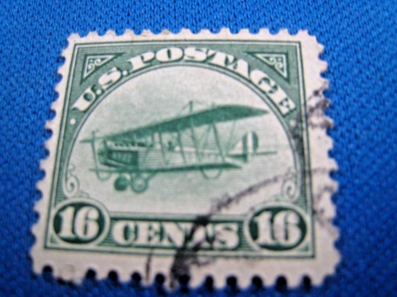 U.S. SCOTT #C2   -  Used  (brig)