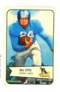 1954 BOWMAN BILL STITS EX CREASE