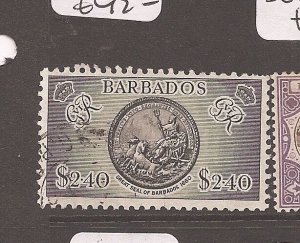 Barbados SG 282 VFU (4ccr) 