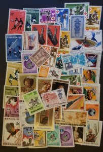 RWANDA Stamp Lot Used Unused Mint MH MNH T2923