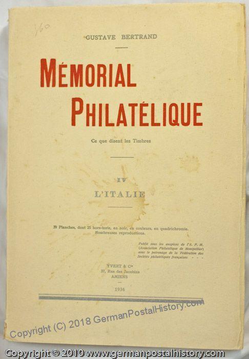 Bertrand Memorial Philatelique Volumes I-IV 42409