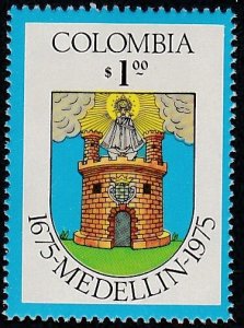 Colombia # 832, Medellin Coat of Arms, Mint NH,