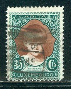 Luxembourg Scott # B36, used