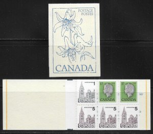 Canada 797 Parliament Booklet MNH