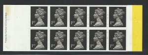 Great Britain  Booklet MNH sc BK1041  MH193b