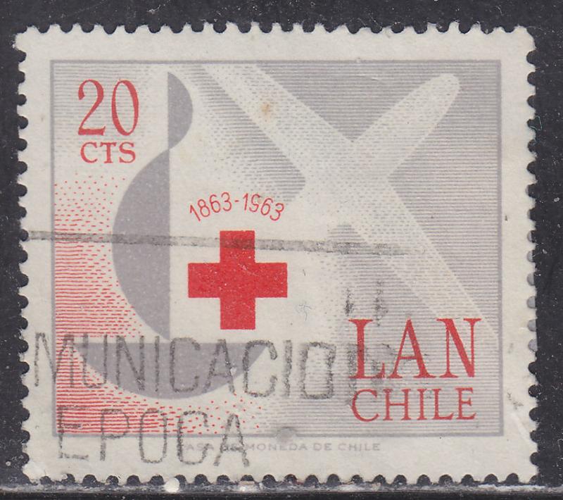 Chile C249 Centenary of the International Red Cross 1963