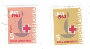 Yugoslavia Red Cross SC RA24-5 MNH (6hcl)