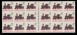 US 2719, MNH Booklet Pane of 18 - Christmas 1992