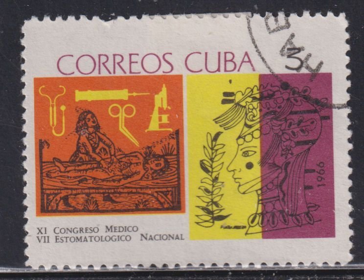 Cuba 1077 Medical & Dental Congresses 1966