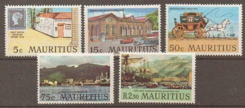 MAURITIUS SG419/23 1970 PORT LOUIS MNH