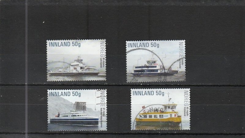 Norway  Scott#  1972-1975  Used  (2023  Ferries)
