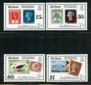 Kiribati # 536-9, Mint Never Hinge. CV $ 8.85