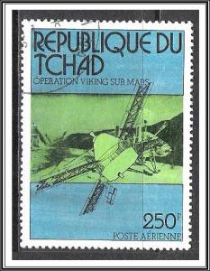 Chad #C193 Airmail Viking Mars CTO NH