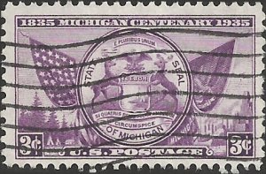 # 775 USED MICHIGAN CENTENARY