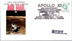 Oct 8 1989 - Apollo 11 20th Anniversary - Meriden, CT - F36687