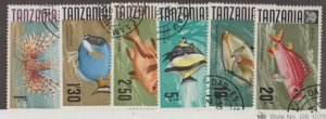 Tanzania Scott #44-49 Stamps - Used Set