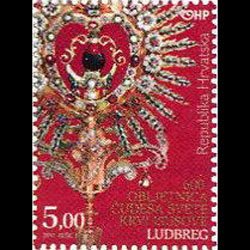 CROATIA 2011 - Scott# 808 Eucharistic Miracle Set of 1 NH