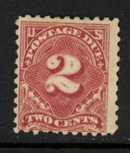 SCOTT J60 1916 2 CENT POSTAGE DUE ISSUE MH OG F-VF CAT $145!