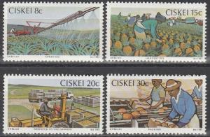 Ciskei  #38-41  MNH    (S3801)