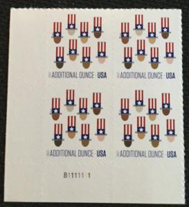 US #5174 MNH Plate Block of 4 Uncle Sam’s Hat (.21)