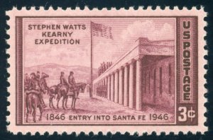 US Stamp #944 Kearny Expedition 3c - PSE CERT - SUPERB 98 - MOGNH - SMQ $55.00