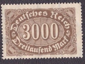 Germany 206 1923 MNG