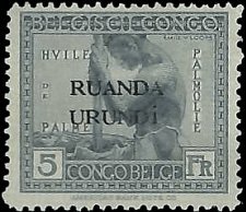 RUANDA-URUNDI   #22 MH (1)