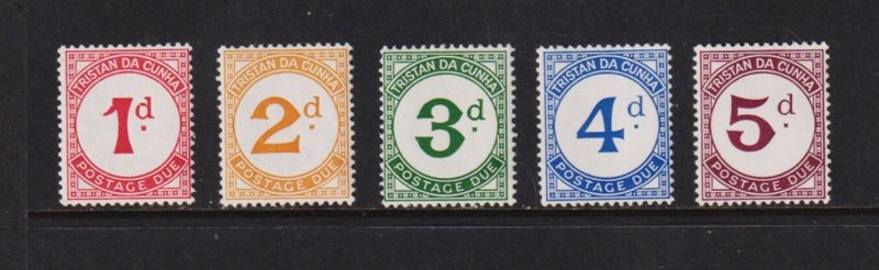 Tristan da Cunha - #J1-5 Mint, NH, cat. $ 24.00