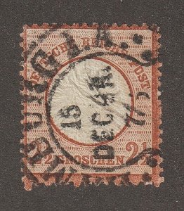 EDSROOM-17518 Germany 19 Used SON Hamburg Dec 15, 1874 Cancel CV$67.50