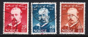 Norway 295 -297 - FVF used