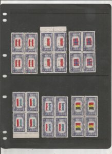 US SCOTT# 909-921 BLOCKS OF 4, MNH, OG, COMPLETE SET