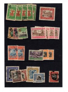 Liberia stamps early issues 24 stamps collection used