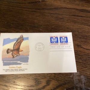 Scott#O139 D Rate-Golden Eagle(Fleetwood)  First Day of Issue-1985