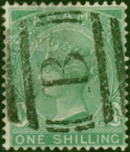 Bahamas 1882 1s Green SG44 Fine Used