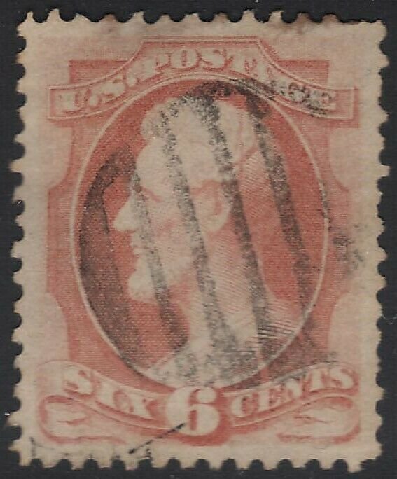 US Scott # 159 6c Lincoln Used / Well Centered