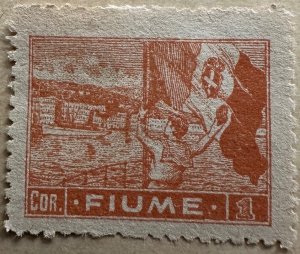 Fiume 1919 Sc.39 Unused
